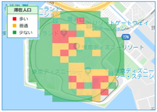 滞留人口テーマパークMAP