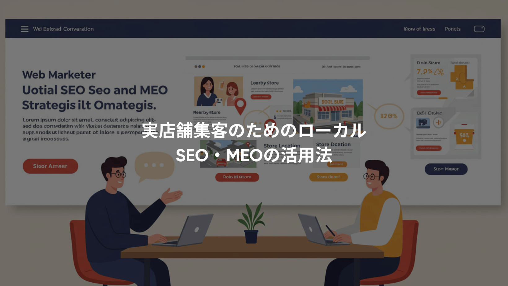 実店舗集客のためのローカルSEO・MEOの活用法